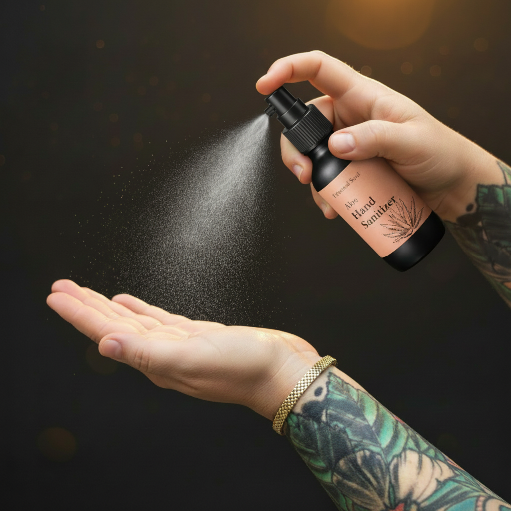 Hand Sanitizer Black Nozzle Fix