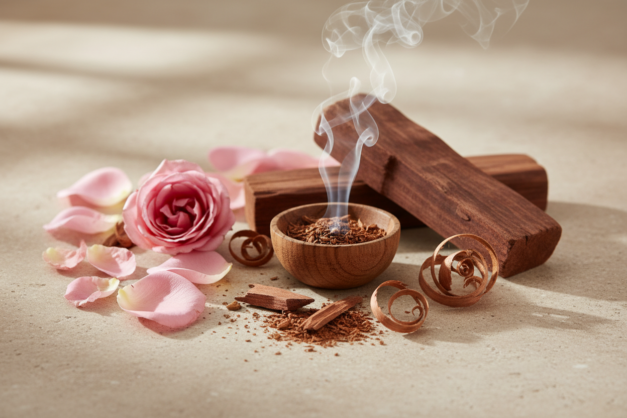 rose sandlewood scent