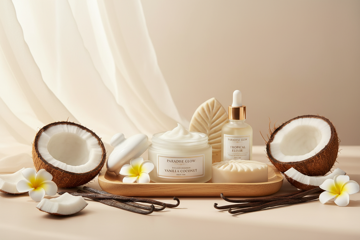 Vanilla coconut scent